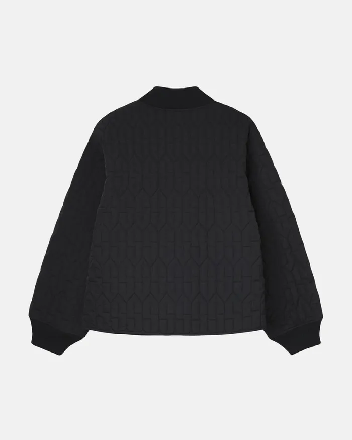 Outerwear Men Stussy S QUILTED LINER JACKET Black Outerwear Men Stussy S QUILTED LINER JACKET Black