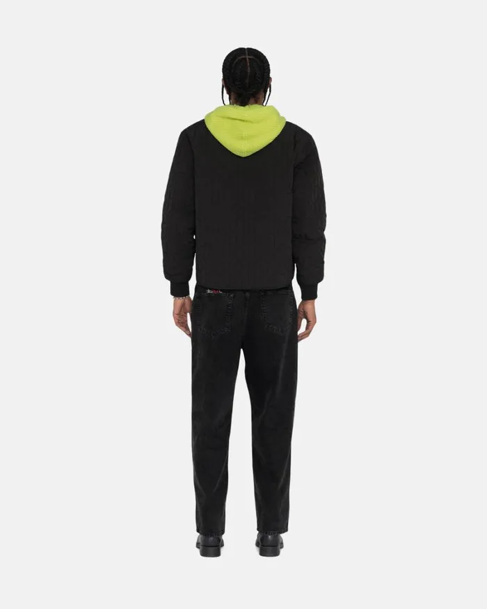 Outerwear Men Stussy S QUILTED LINER JACKET Black Outerwear Men Stussy S QUILTED LINER JACKET Black