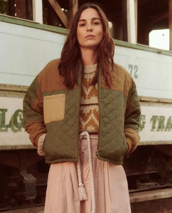 Outerwear Women039s The Great The Reversible Traveler Puffer Army Multi
