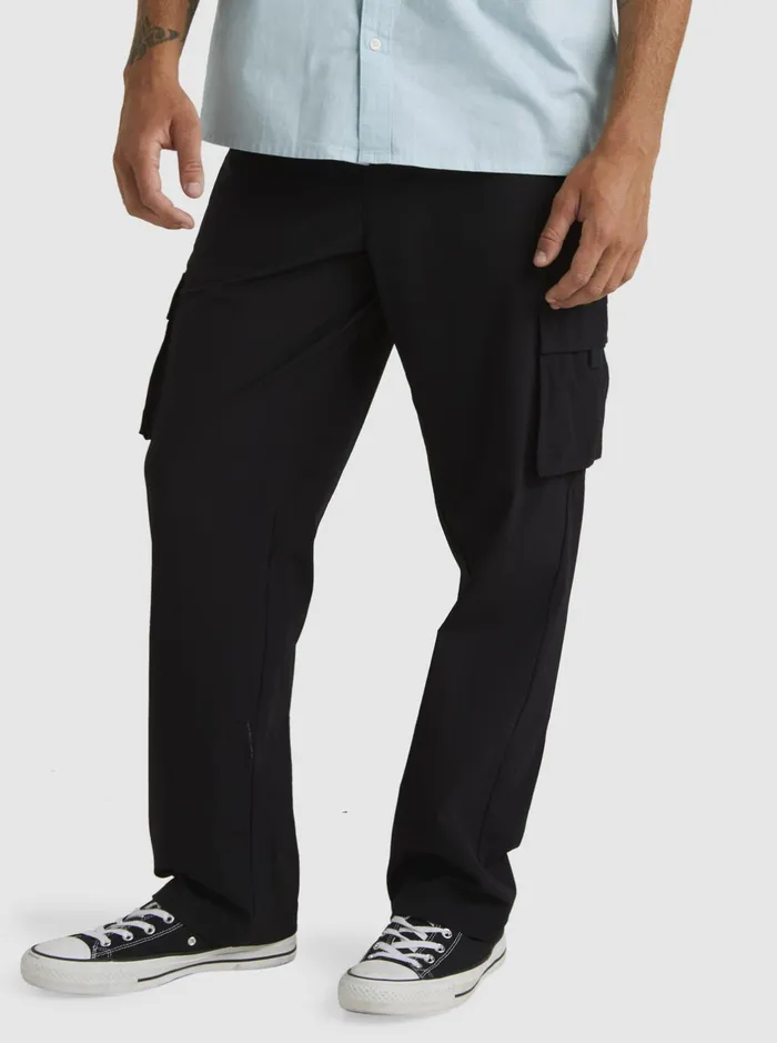 Pants Men Quiksilver Equalizer Pants Black Pants Men Quiksilver Equalizer Pants Black