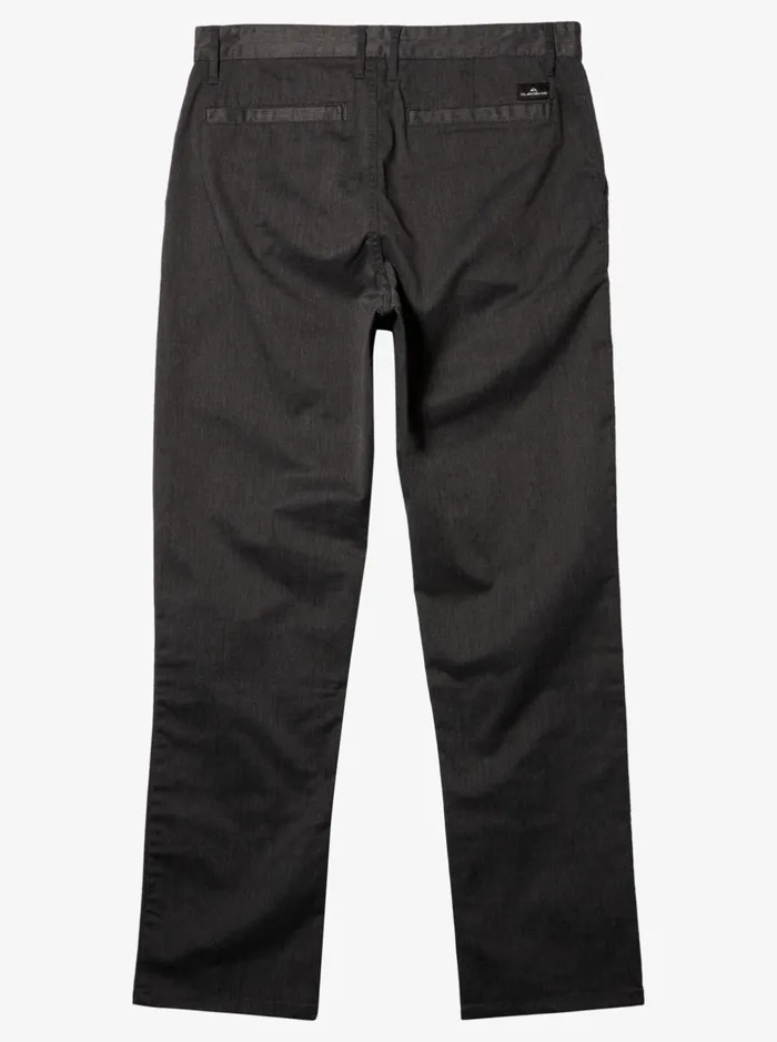 Pants Men Quiksilver Everyday Union Chinos Dark Grey Heather Pants Men Quiksilver Everyday Union Chinos Dark Grey Heather