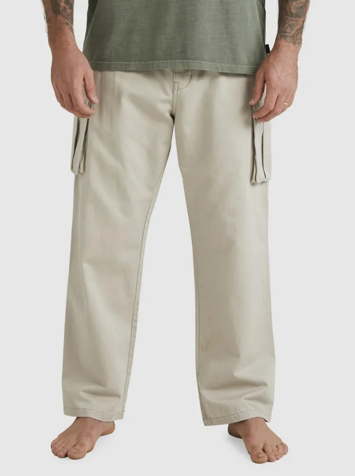 Pants Men Quiksilver Mikey Cargo Pants Goat Pants Men Quiksilver Mikey Cargo Pants Goat