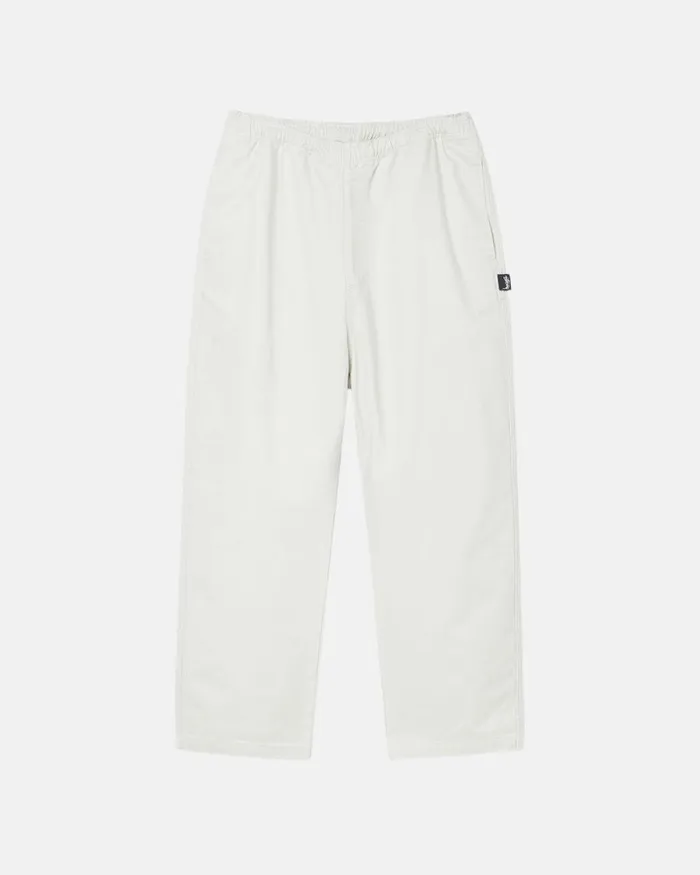Pants Men Stussy BRUSHED BEACH PANT Bone