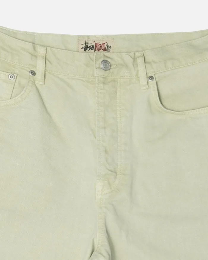 Pants Men Stussy DOUBLE DYE BIG 039OL JEANS Cream Pants Men Stussy DOUBLE DYE BIG 039OL JEANS Cream