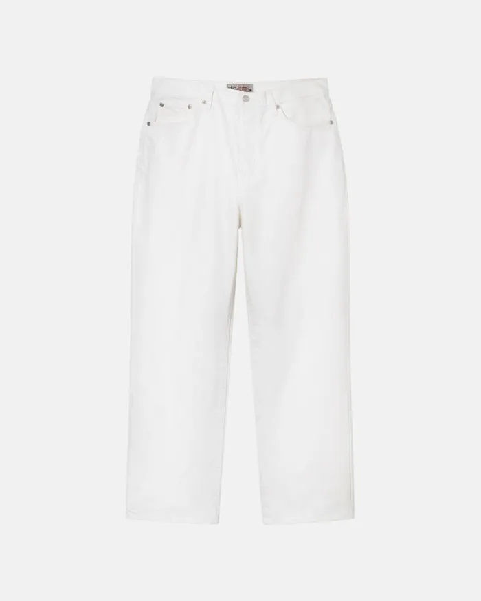 Pants Men Stussy OVERDYED CLASSIC JEAN Bone