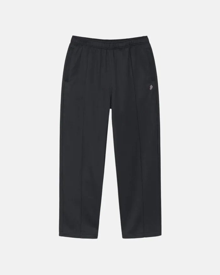 Pants Men Stussy POLY TRACK PANT Black
