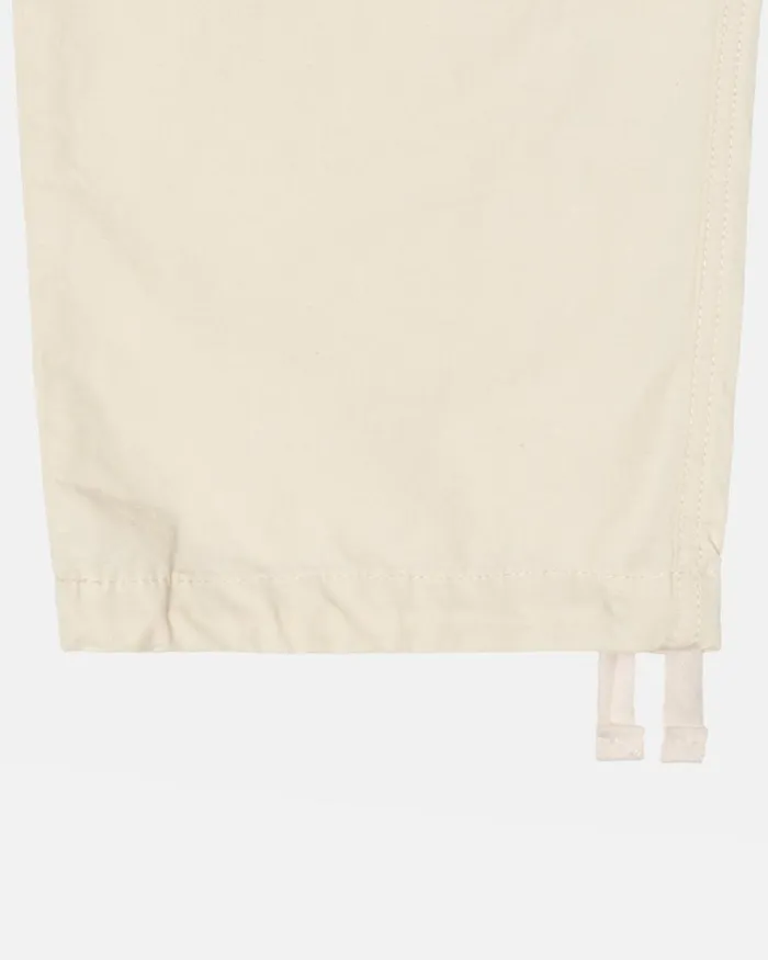 Pants Men Stussy RIPSTOP CARGO BEACH PANT Cream Pants Men Stussy RIPSTOP CARGO BEACH PANT Cream