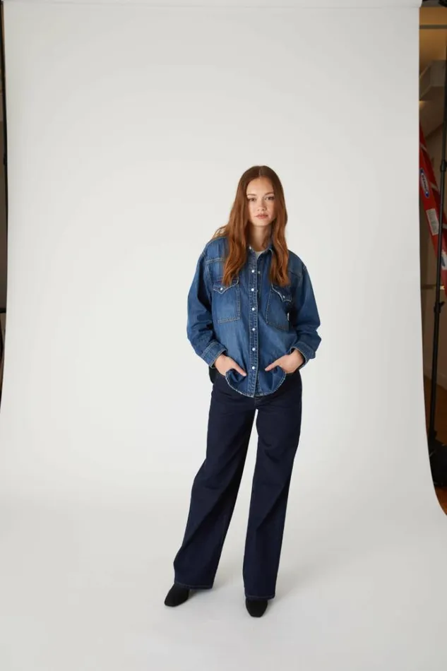 Rain Shower Shirt Women Blank NYC Shirts