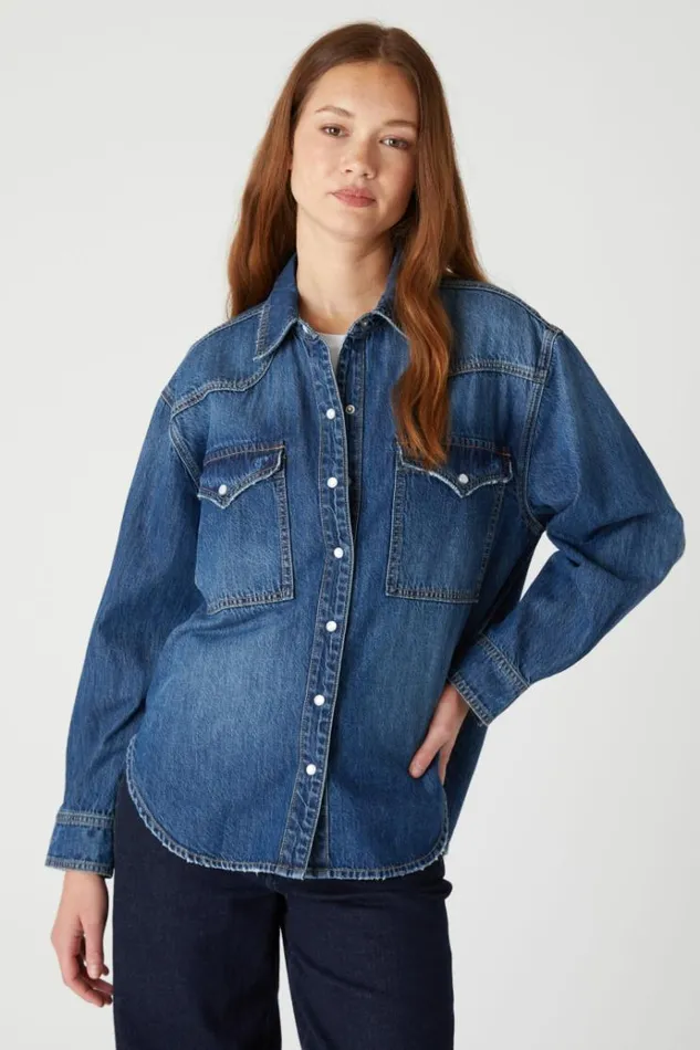Rain Shower Shirt Women Blank NYC Shirts