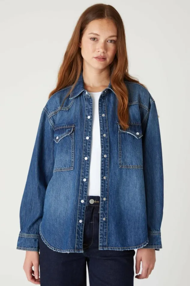 Rain Shower Shirt Women Blank NYC Shirts