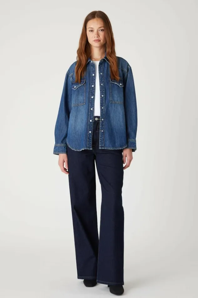 Rain Shower Shirt Women Blank NYC Shirts