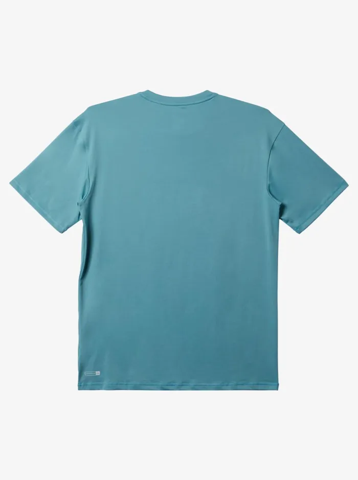 Rashguards Men Quiksilver Mix Session Upf 50 Short Sleeve Surf Tee Cameo Blue Rashguards Men Quiksilver Mix Session Upf 50 Short Sleeve Surf Tee Cameo Blue