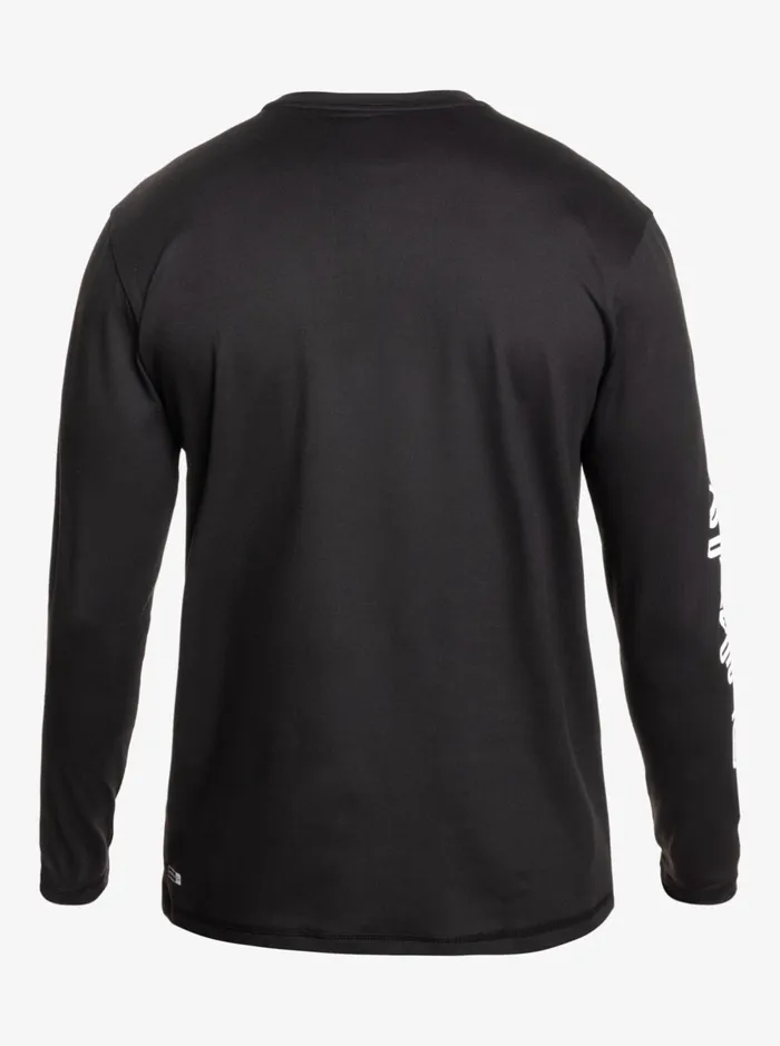 Rashguards Men Quiksilver Omni Session Long Sleeve Upf 50 Surf TShirt Black Rashguards Men Quiksilver Omni Session Long Sleeve Upf 50 Surf TShirt Black