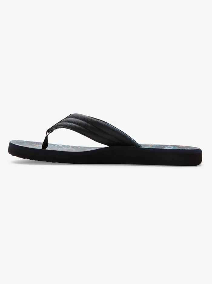Sandals Men Quiksilver Carver Print Sandals Blue 8 Sandals Men Quiksilver Carver Print Sandals Blue 8