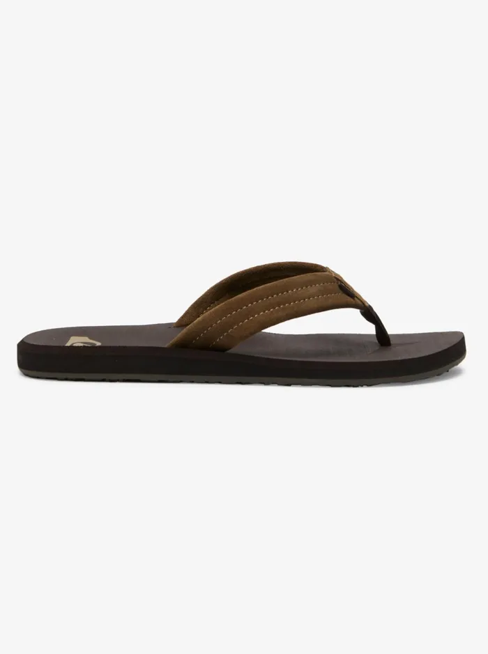 Sandals Men Quiksilver Carver Suede Core Sandals Brown 1 Sandals Men Quiksilver Carver Suede Core Sandals Brown 1