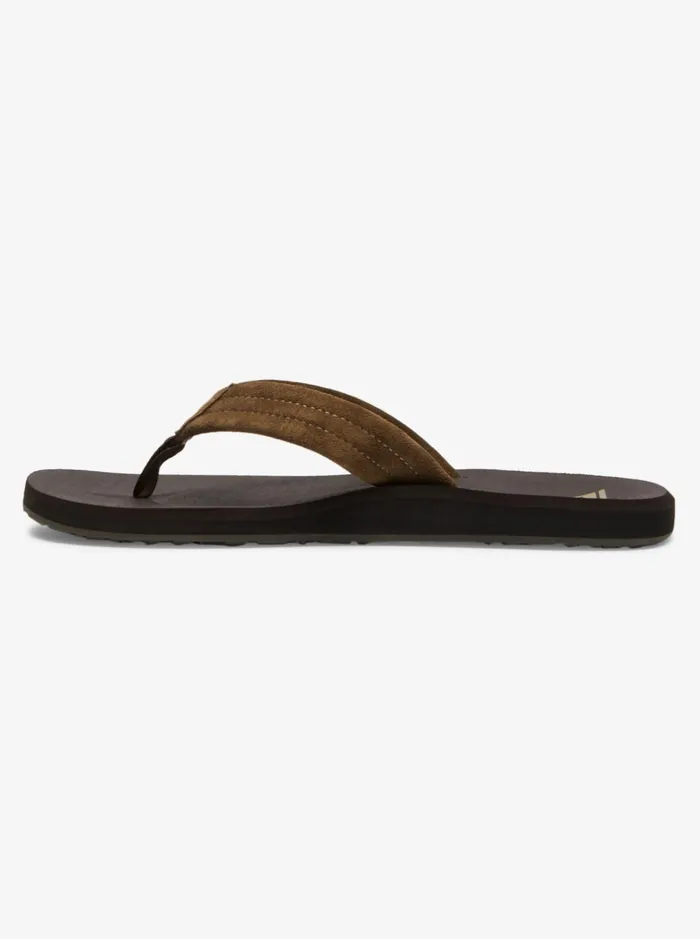 Sandals Men Quiksilver Carver Suede Core Sandals Brown 1 Sandals Men Quiksilver Carver Suede Core Sandals Brown 1
