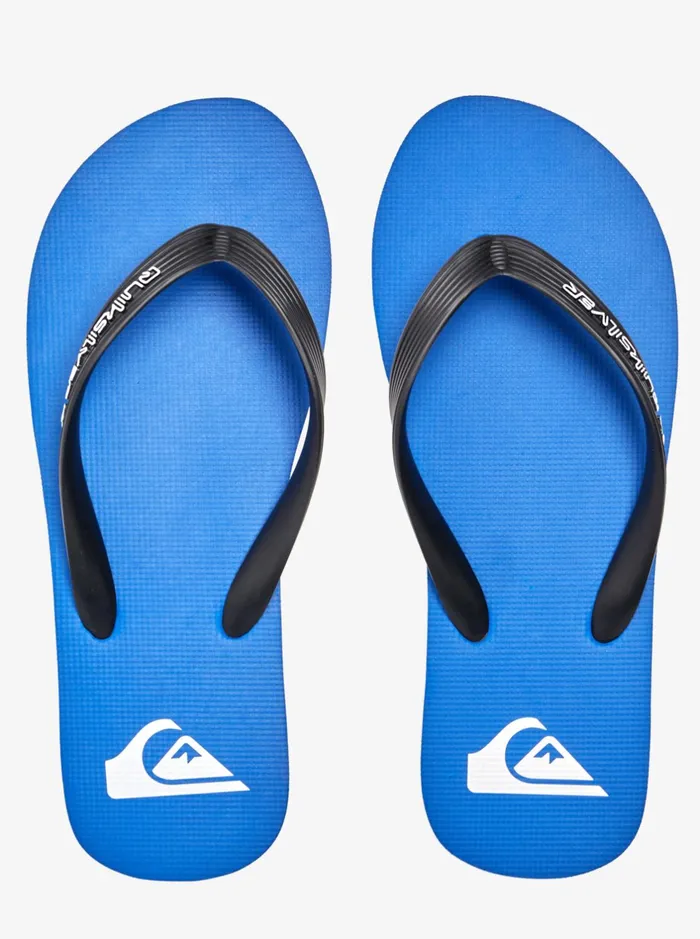 Sandals Men Quiksilver Molokai Core FlipFlops Blue 1 Sandals Men Quiksilver Molokai Core FlipFlops Blue 1