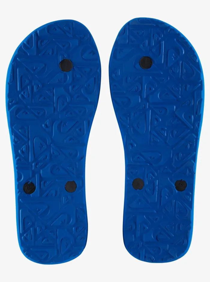 Sandals Men Quiksilver Molokai Core FlipFlops Blue 1 Sandals Men Quiksilver Molokai Core FlipFlops Blue 1