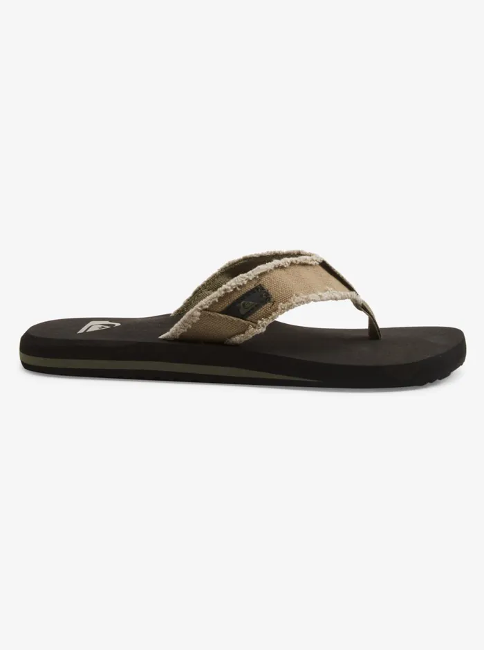Sandals Men Quiksilver Monkey Abyss Sandals Greenblackbrown Sandals Men Quiksilver Monkey Abyss Sandals Greenblackbrown