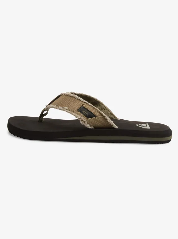 Sandals Men Quiksilver Monkey Abyss Sandals Greenblackbrown Sandals Men Quiksilver Monkey Abyss Sandals Greenblackbrown