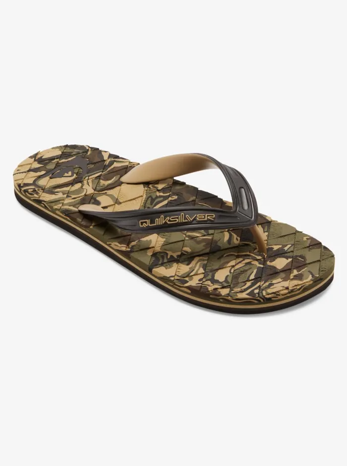 Sandals Men Quiksilver Oahuey Sandals Green 2