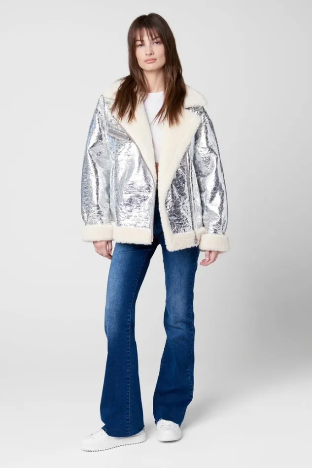 Shinning Star Jacket Women Blank NYC Jackets