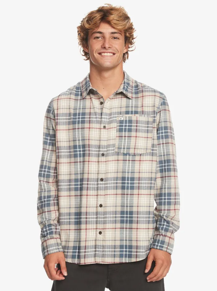 Shirts and Polos Men Quiksilver Banchor Long Sleeve Shirt Plaza Taupe Banchor Shirts and Polos Men Quiksilver Banchor Long Sleeve Shirt Plaza Taupe Banchor