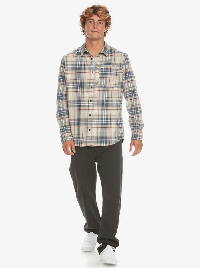Shirts and Polos Men Quiksilver Banchor Long Sleeve Shirt Plaza Taupe Banchor Shirts and Polos Men Quiksilver Banchor Long Sleeve Shirt Plaza Taupe Banchor