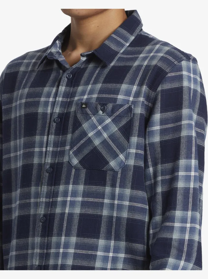 Shirts and Polos Men Quiksilver Craibstone Long Sleeve Shirt Navy Blazer Craibstone Shirts and Polos Men Quiksilver Craibstone Long Sleeve Shirt Navy Blazer Craibstone