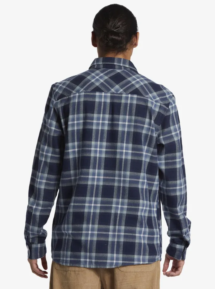 Shirts and Polos Men Quiksilver Craibstone Long Sleeve Shirt Navy Blazer Craibstone Shirts and Polos Men Quiksilver Craibstone Long Sleeve Shirt Navy Blazer Craibstone