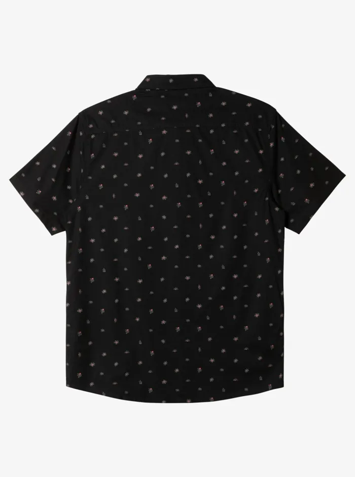 Shirts and Polos Men Quiksilver Minimo Short Sleeve Shirt Black Minimo Shirts and Polos Men Quiksilver Minimo Short Sleeve Shirt Black Minimo