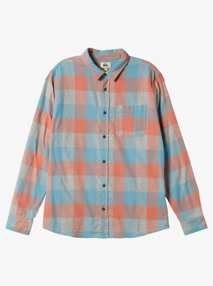 Shirts and Polos Men Quiksilver Motherfly Long Sleeve Shirt Reef Waters Motherfly Shirts and Polos Men Quiksilver Motherfly Long Sleeve Shirt Reef Waters Motherfly
