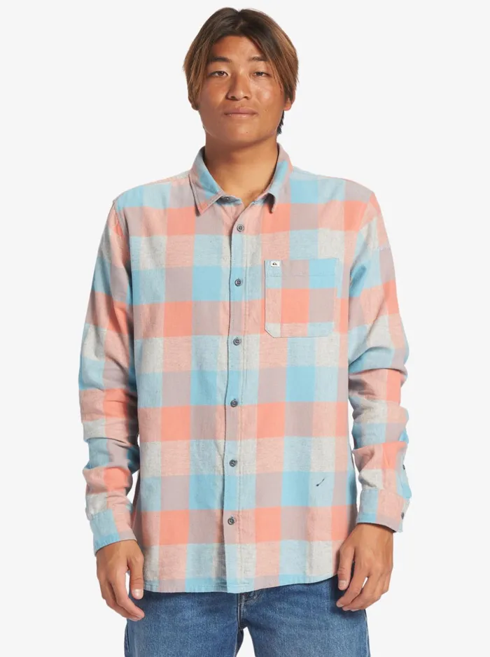 Shirts and Polos Men Quiksilver Motherfly Long Sleeve Shirt Reef Waters Motherfly Shirts and Polos Men Quiksilver Motherfly Long Sleeve Shirt Reef Waters Motherfly