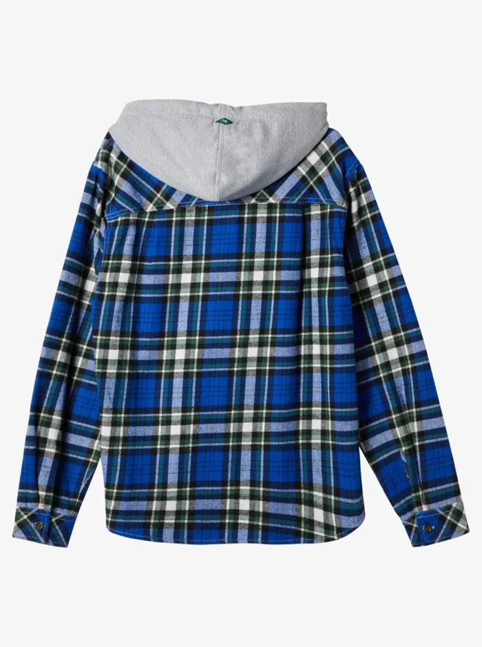 Shirts and Polos Men Quiksilver Quiksilver X Saturdays Nyc Overhead Saltwater Hooded Shirt Bliss Blue Shirts and Polos Men Quiksilver Quiksilver X Saturdays Nyc Overhead Saltwater Hooded Shirt Bliss Blue
