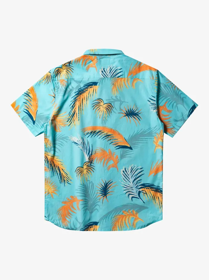 Shirts and Polos Men Quiksilver Tropical Glitch Short Sleeve Shirt Angel Blue Tropical Glitch Shirts and Polos Men Quiksilver Tropical Glitch Short Sleeve Shirt Angel Blue Tropical Glitch