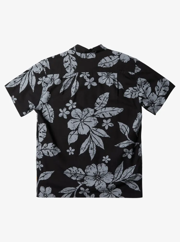 Shirts and Polos Men Quiksilver Waterman Aqua Flower Short Sleeve Shirt Black Aqua Flowers Shirts and Polos Men Quiksilver Waterman Aqua Flower Short Sleeve Shirt Black Aqua Flowers