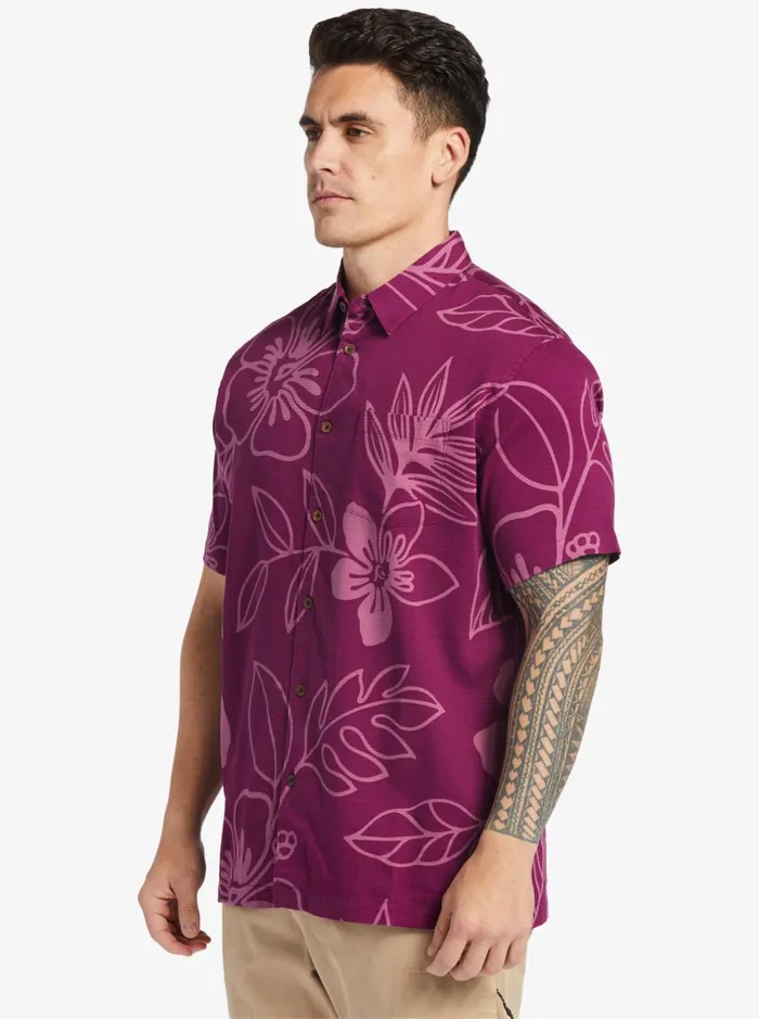 Shirts and Polos Men Quiksilver Waterman Cruise Town Woven Shirt Magenta Cruise Town Shirts and Polos Men Quiksilver Waterman Cruise Town Woven Shirt Magenta Cruise Town