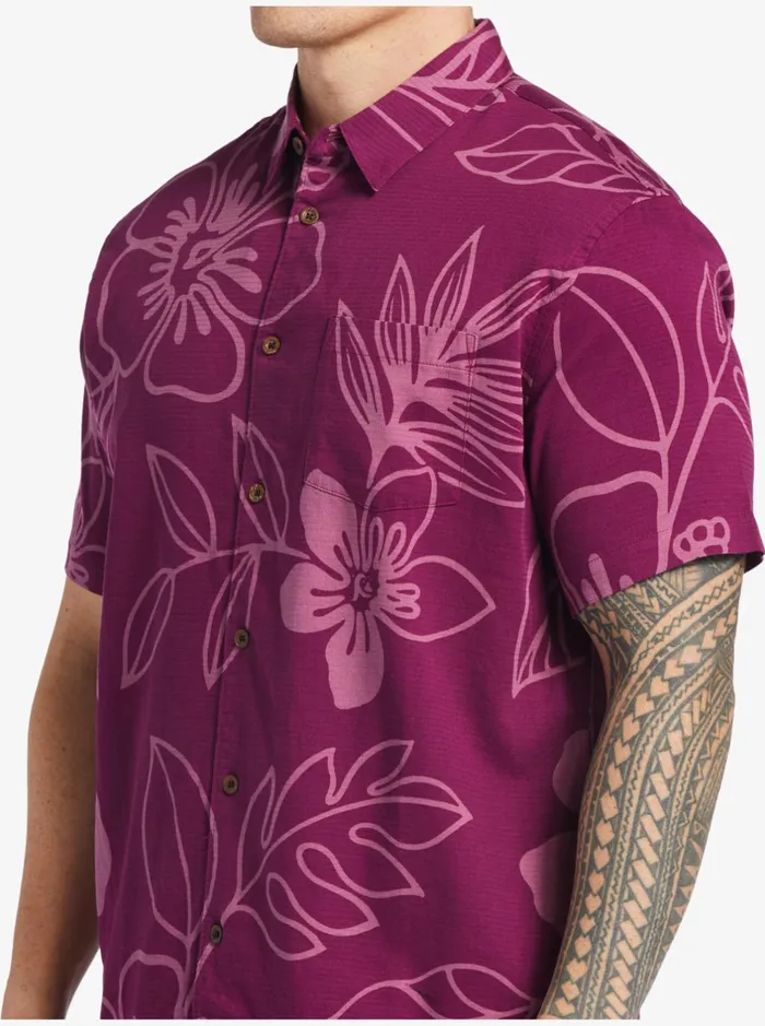 Shirts and Polos Men Quiksilver Waterman Cruise Town Woven Shirt Magenta Cruise Town Shirts and Polos Men Quiksilver Waterman Cruise Town Woven Shirt Magenta Cruise Town