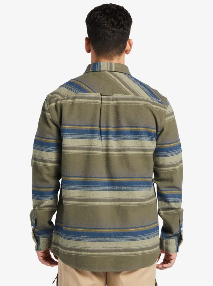 Shirts and Polos Men Quiksilver Waterman Lowest Tide Flannel Long Sleeve Top Dusty Olive Lowest Tide Shirts and Polos Men Quiksilver Waterman Lowest Tide Flannel Long Sleeve Top Dusty Olive Lowest Tide
