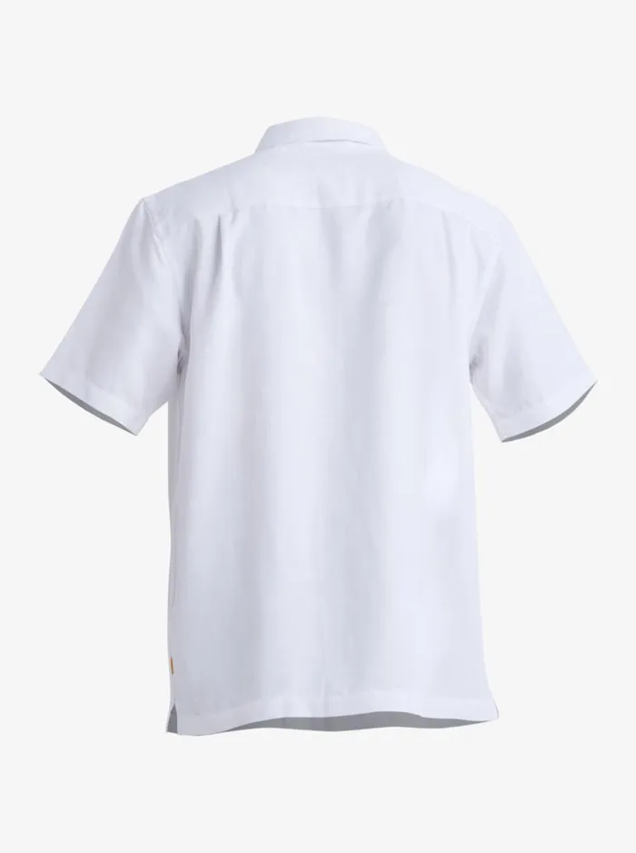 Shirts and Polos Men Quiksilver Waterman Waterman Manele Bay Short Sleeve Shirt White Shirts and Polos Men Quiksilver Waterman Waterman Manele Bay Short Sleeve Shirt White