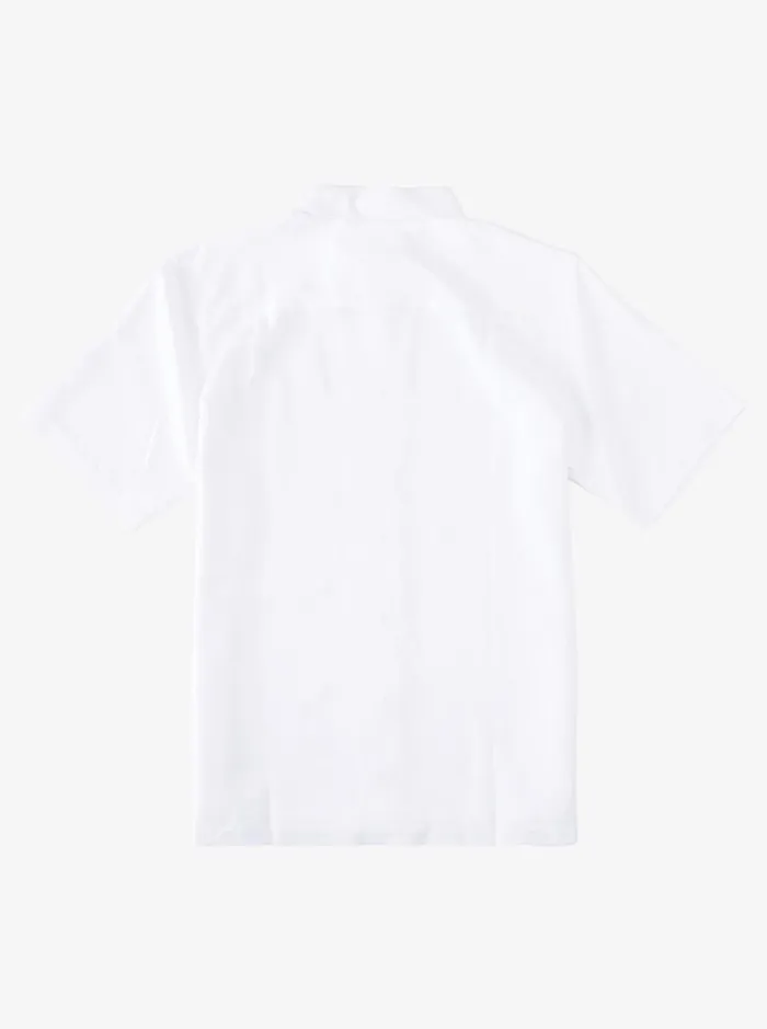 Shirts and Polos Men Quiksilver Waterman Waterman Manele Bay Short Sleeve Shirt White Shirts and Polos Men Quiksilver Waterman Waterman Manele Bay Short Sleeve Shirt White