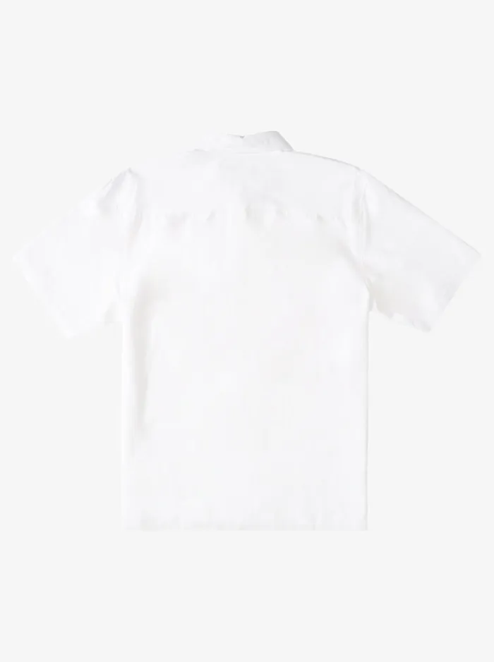 Shirts and Polos Men Quiksilver Waterman Waterman Tahiti Palms Premium AntiWrinkle Shirt White Shirts and Polos Men Quiksilver Waterman Waterman Tahiti Palms Premium AntiWrinkle Shirt White