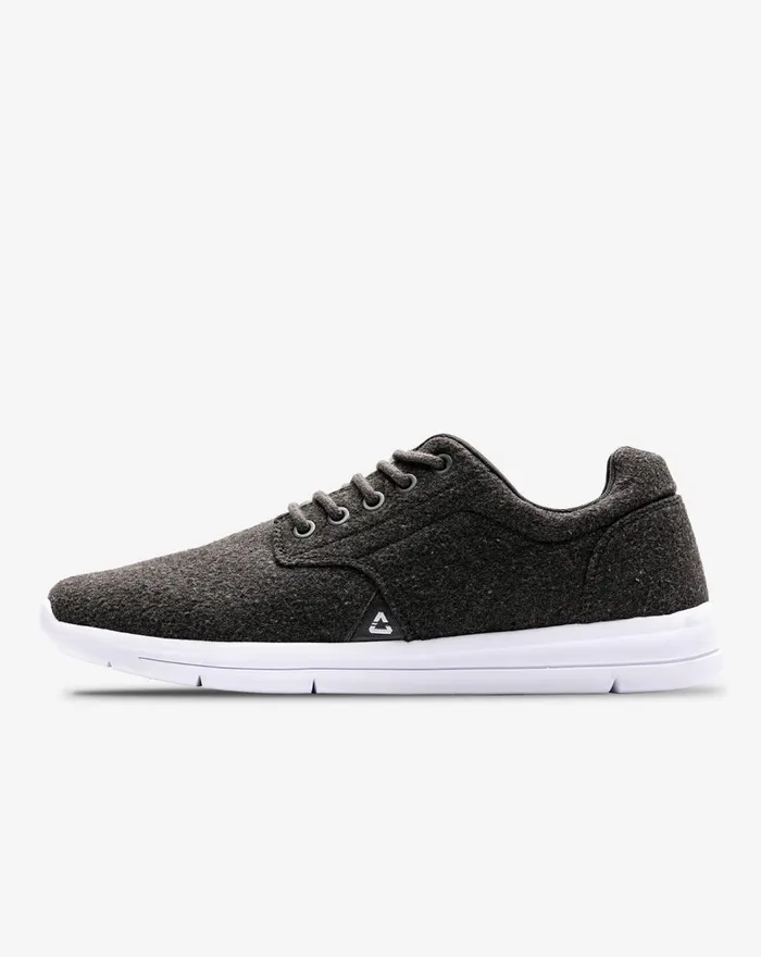Shoes Lace Up TravisMathew THE DAILY WOOL SHOE Charcoal