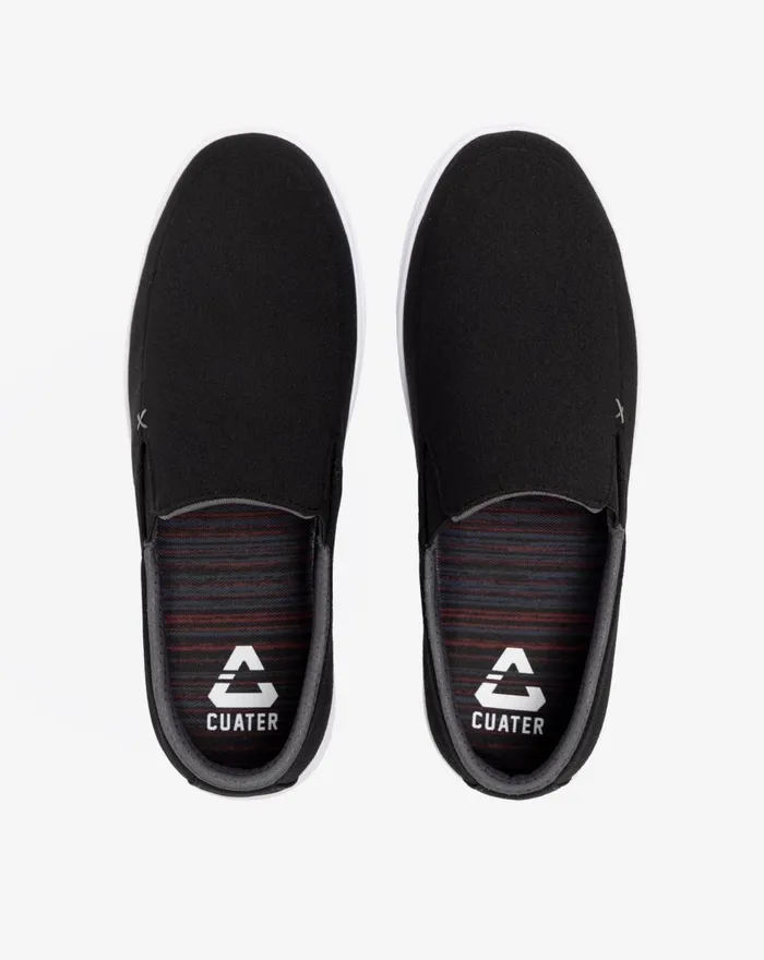 Shoes Slip On TravisMathew PHENOM SLIPON Black Woven