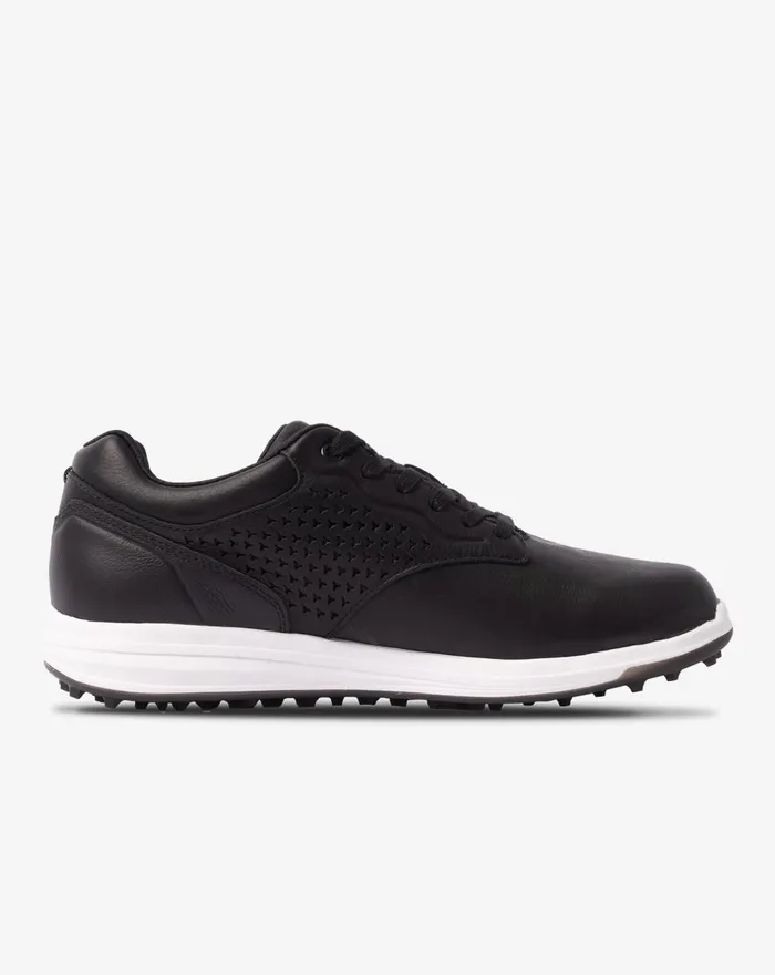 Shoes Spiked TravisMathew THE MONEYMAKER LUX SPIKELESS GOLF SHOE Black