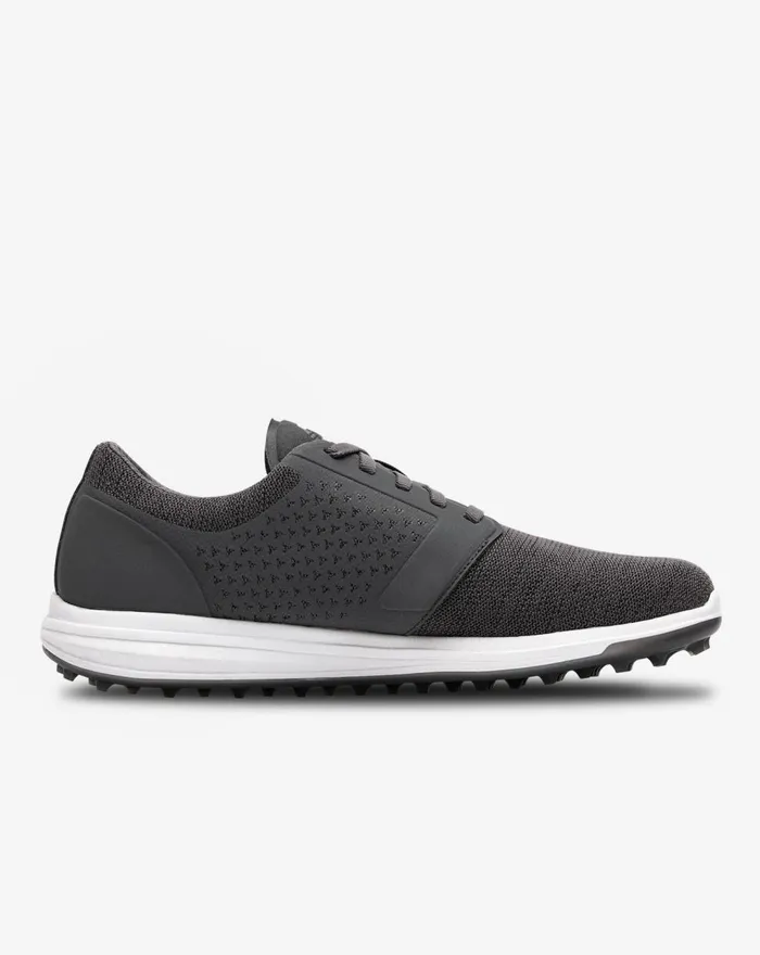 Shoes Spikeless TravisMathew THE MONEYMAKER SPIKELESS GOLF SHOE Heather Grey Pinstripe