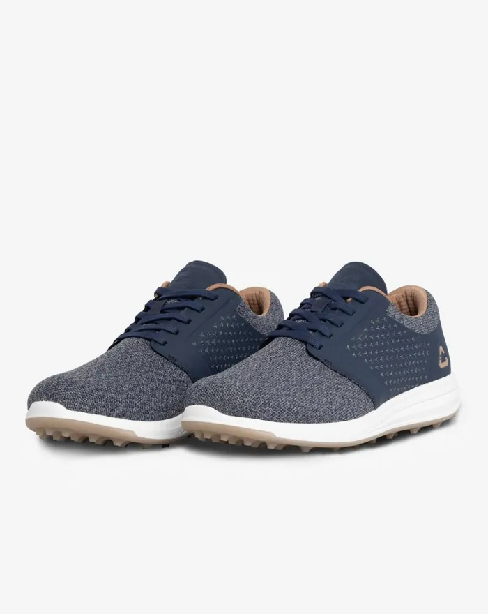 Shoes Spikeless TravisMathew THE MONEYMAKER SPIKELESS GOLF SHOE Heather Mood Indigonatural