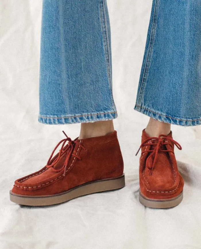 Shoes Women039s The Great The Trooper Shoe Rust