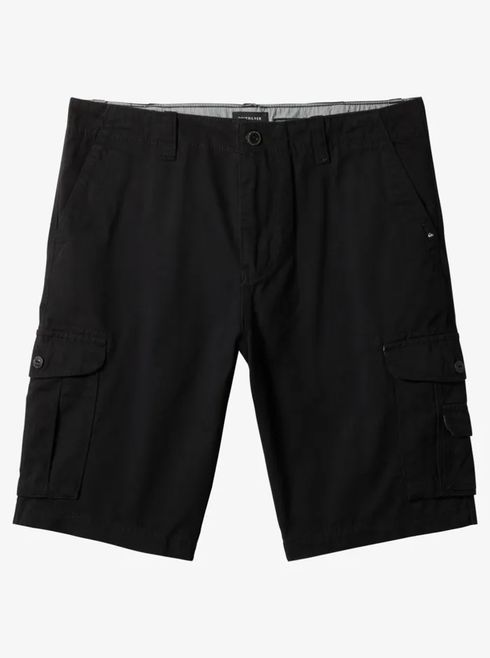 Shorts and Amphibians Men Quiksilver Crucial Battle Cargo Shorts For Men Black