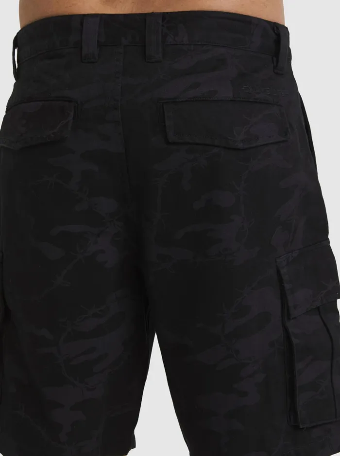 Shorts and Amphibians Men Quiksilver Mikey Cargo Shorts Tarmac Mongrel Camo Shorts and Amphibians Men Quiksilver Mikey Cargo Shorts Tarmac Mongrel Camo